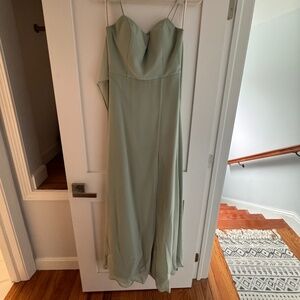 Jenny Yoo- sage green bridesmaid dress